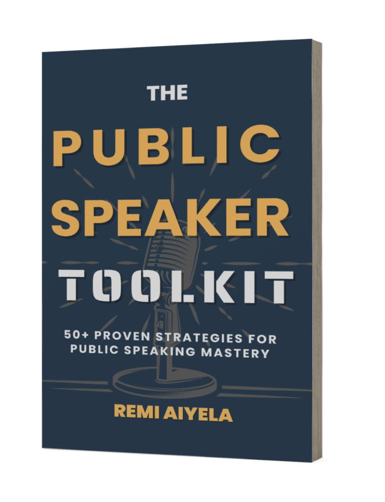 The Public Speaker Toolkit Cover
